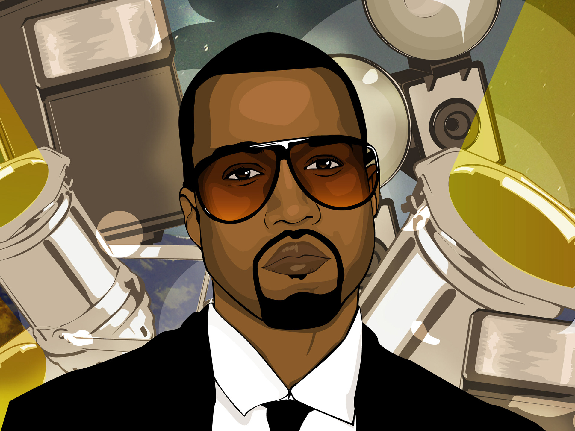 DEBS: Graphic Design + Vector Illustration - Kanye