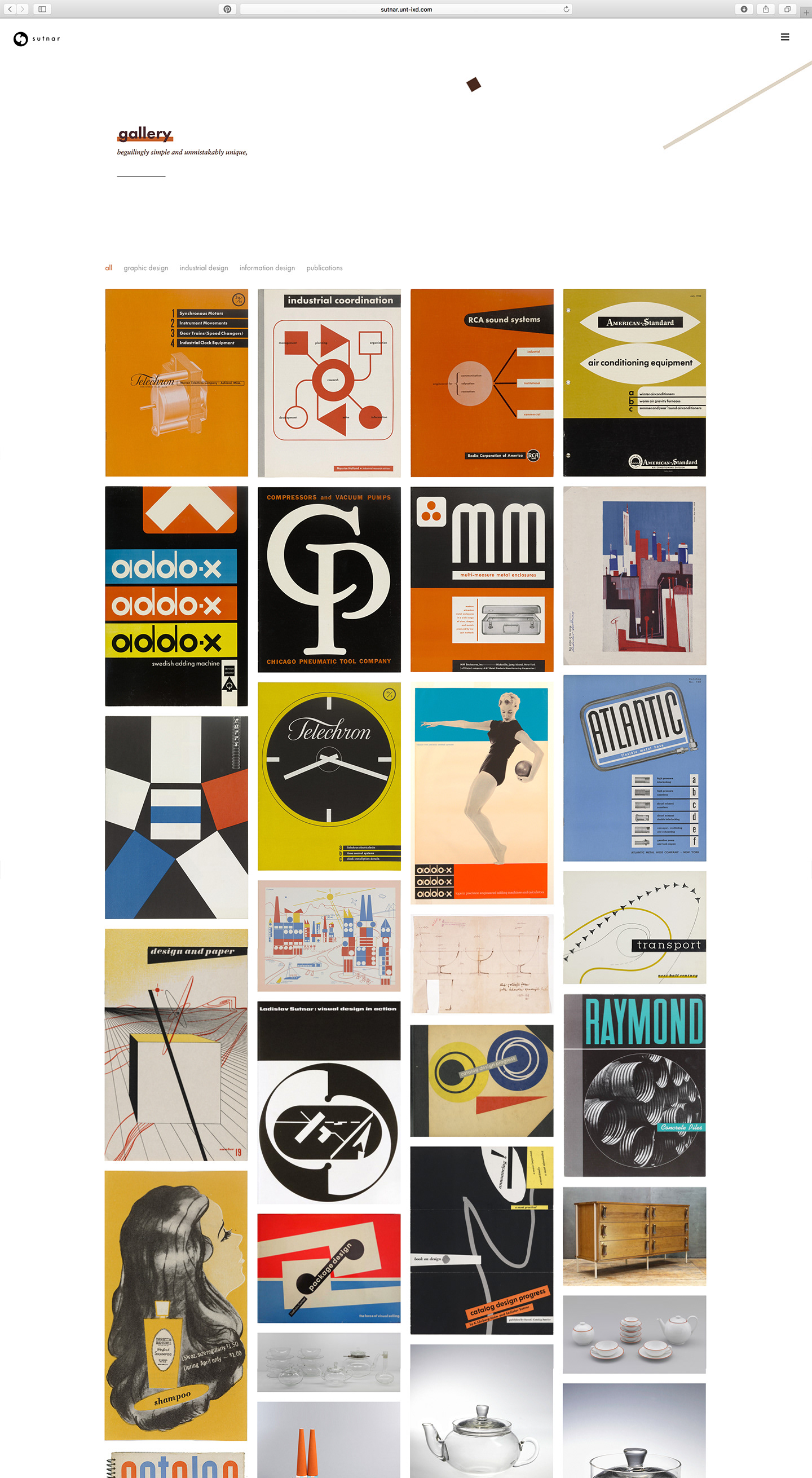 Gallery Page Overview