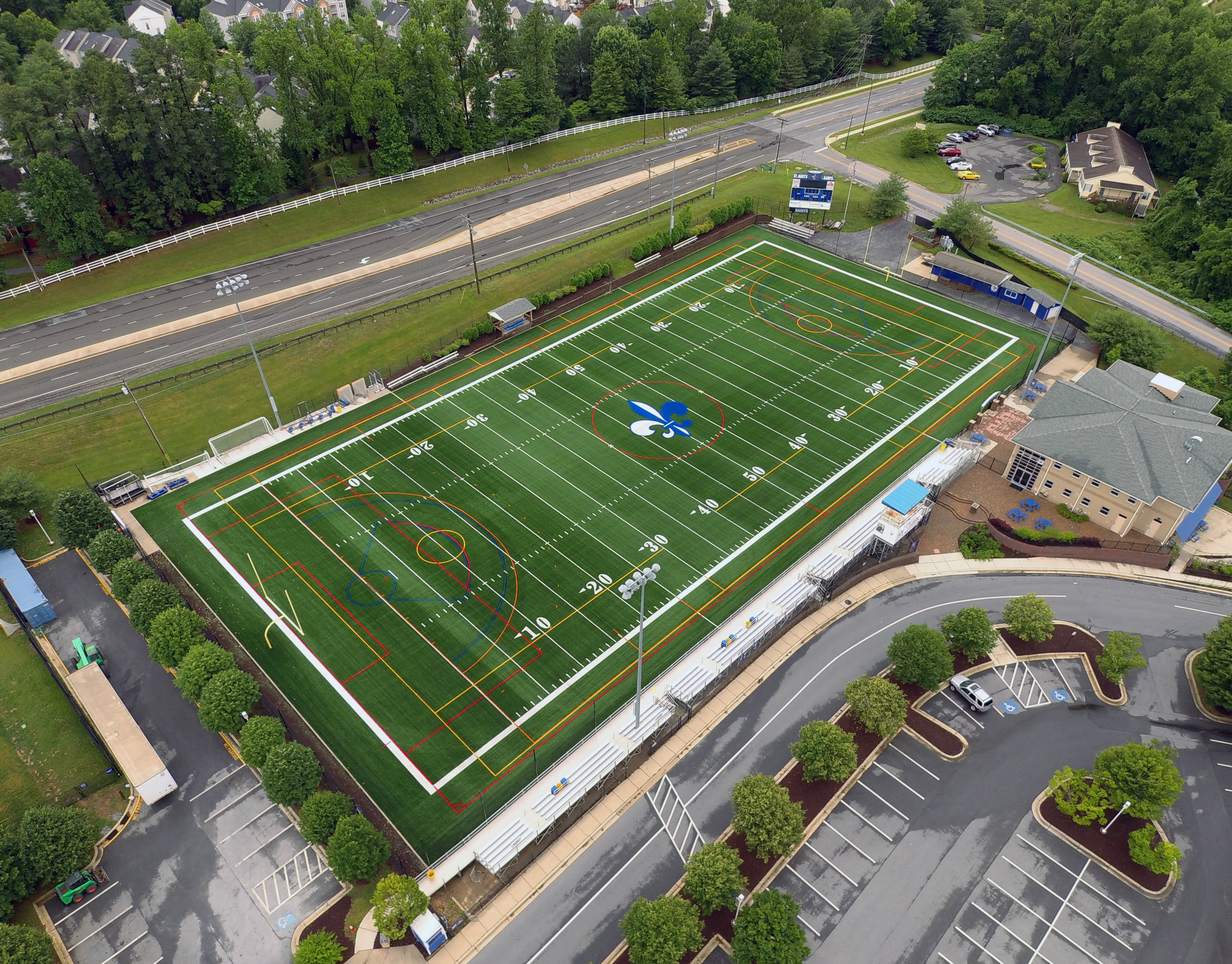 Athletic Field Consultants, Inc. - St. Mary's High School, Annapolis MD