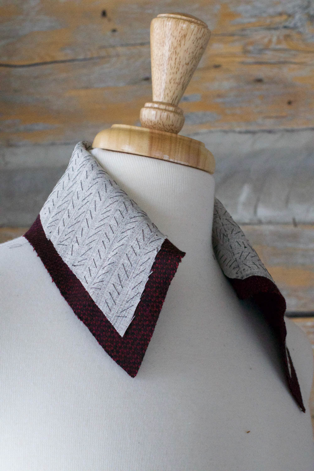Pad stitching detail
