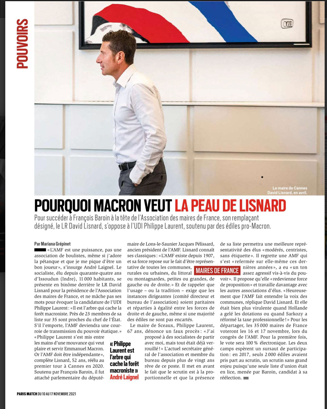 PARIS MATCH 10/11/2021