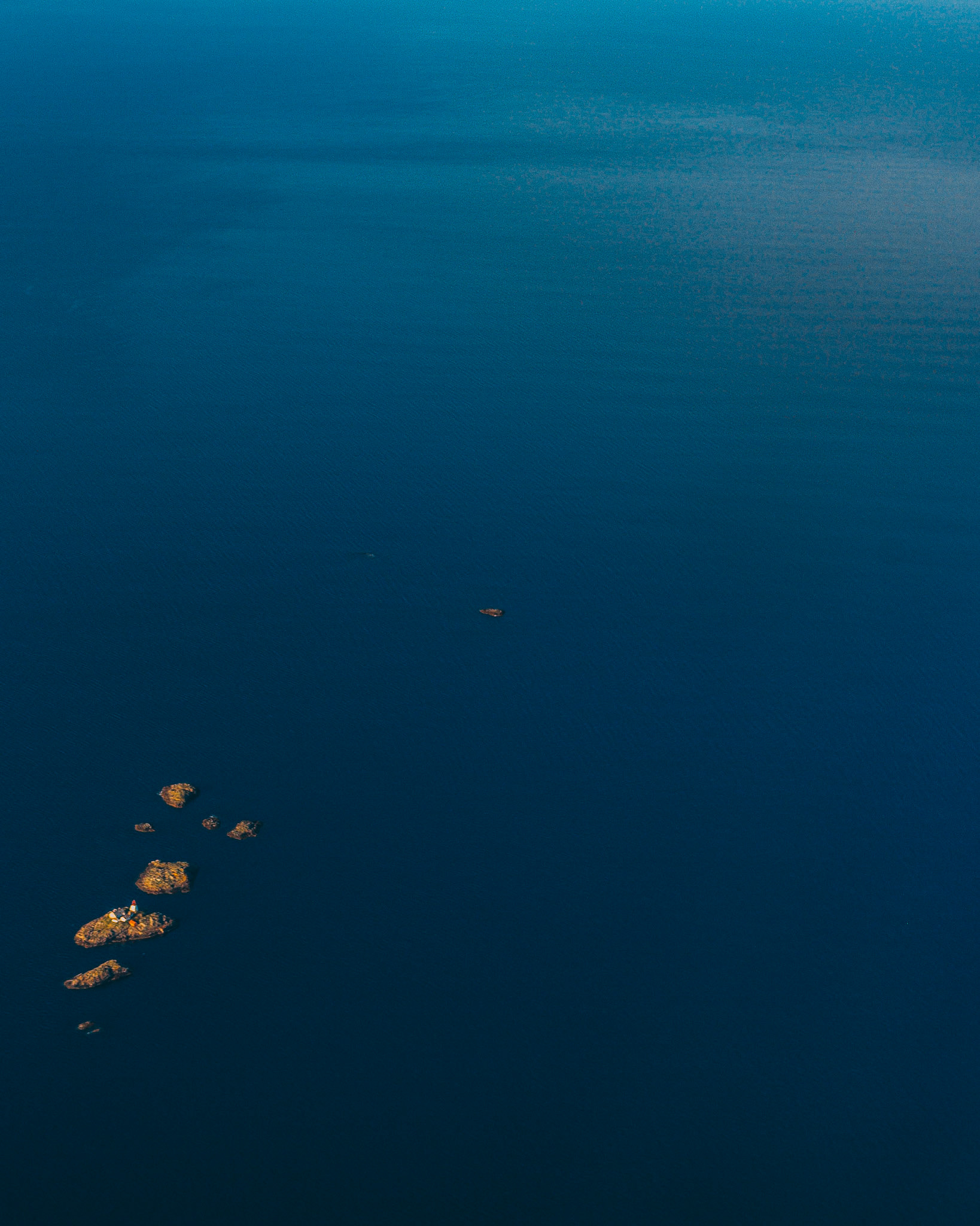 A bird's eye view of some islands in the Norwegian Sea, Norway, July 2016, Leica M.