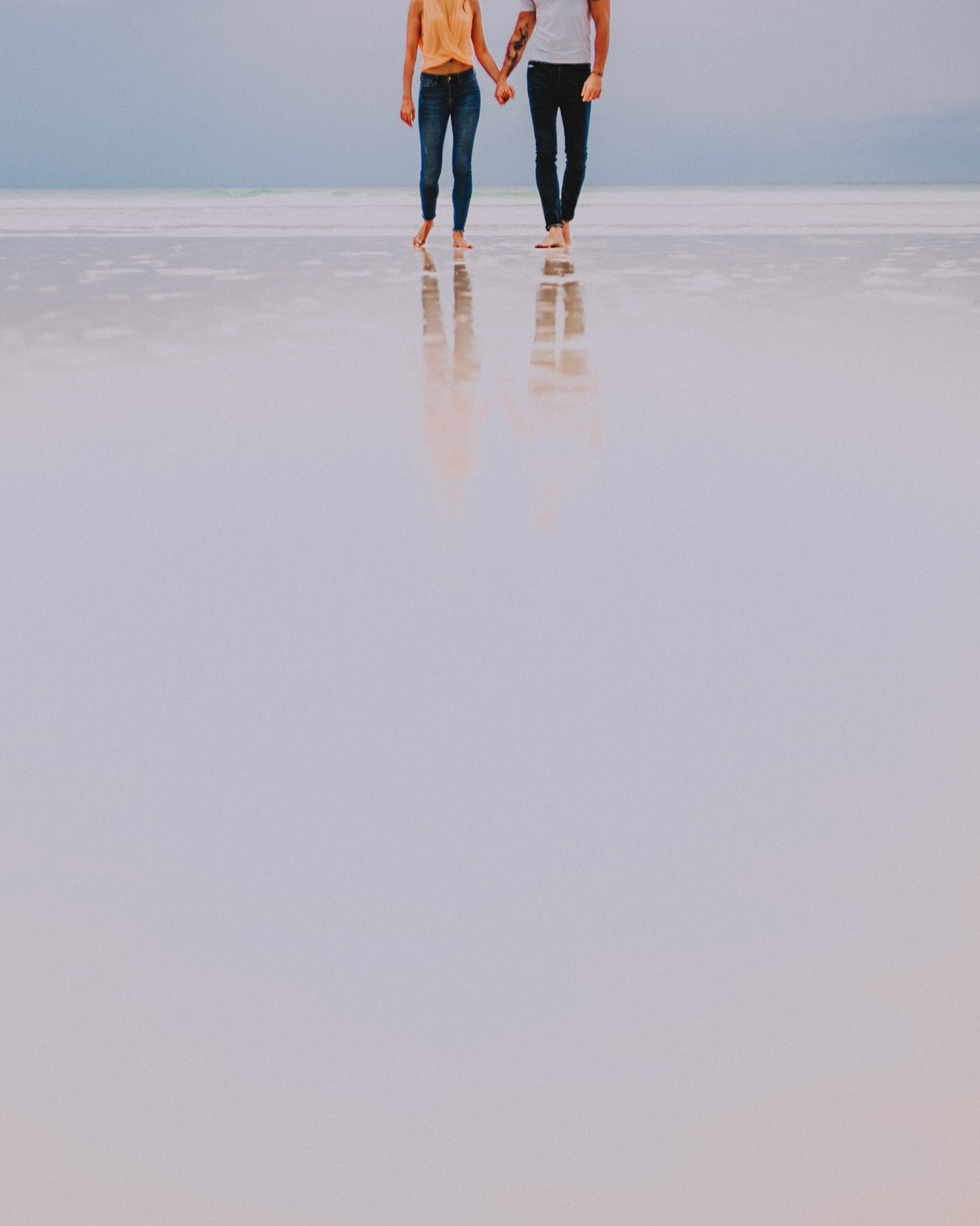 An artsy, chill and minimalist couple shoot at White Beach Station 1, in front of Discovery Shores, Boracay, Philippines, Southeast Asia, December 2018, Sony A7III.