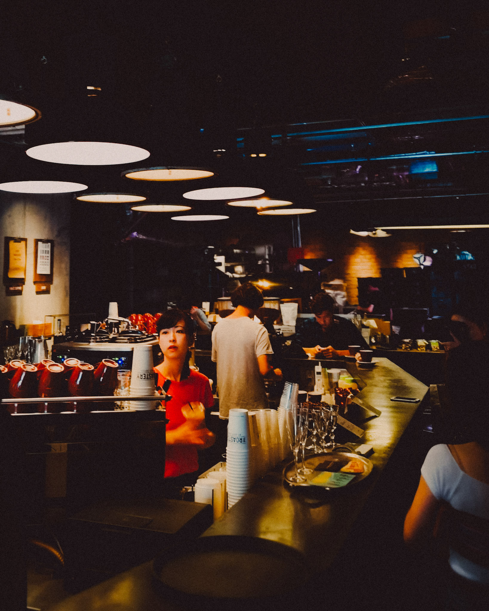 The Roastery by Nozy Coffee, Shibuya, Tokyo, Japan, August 2018, Huawei P20 Pro.