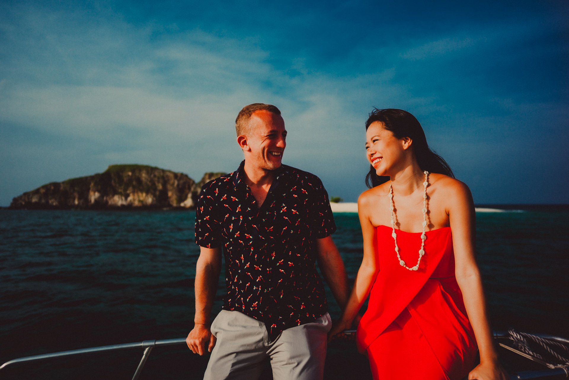 Island hopping from Club Paradise to Malpagalen Island, from Renaud and Kat's island hopping adventure session in Coron, Palawan, Philippines, Southeast Asia, August 2018, Leica M
