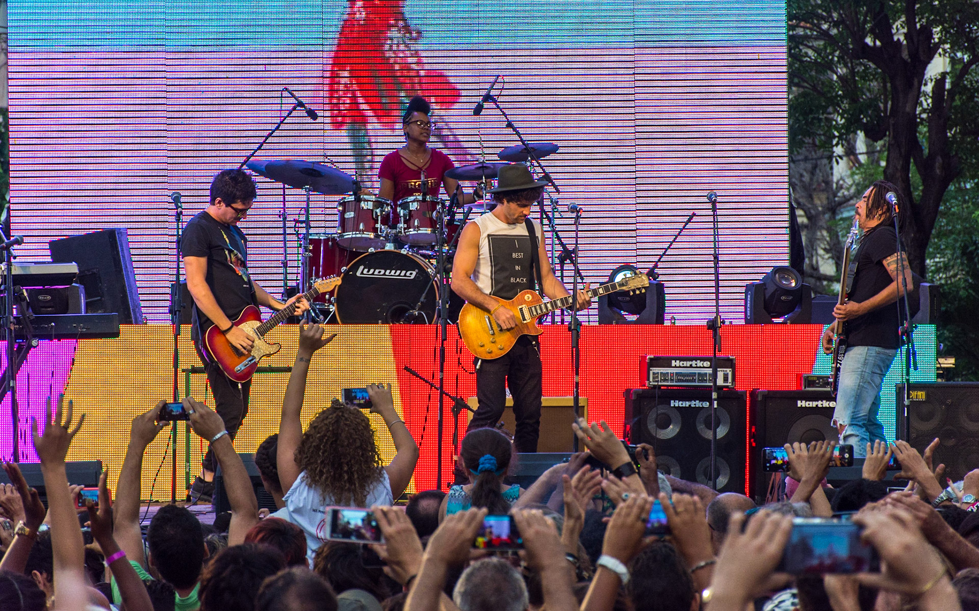 Homage to The Beatles at John Lennon Park