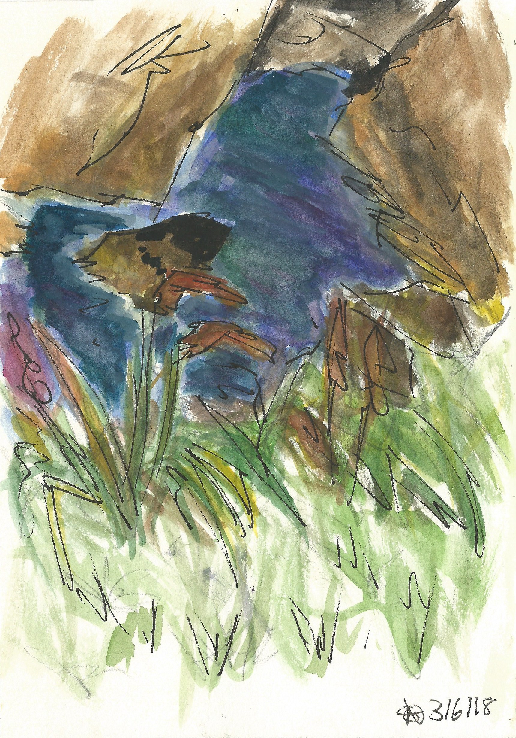 Tintagel (Watercolours)