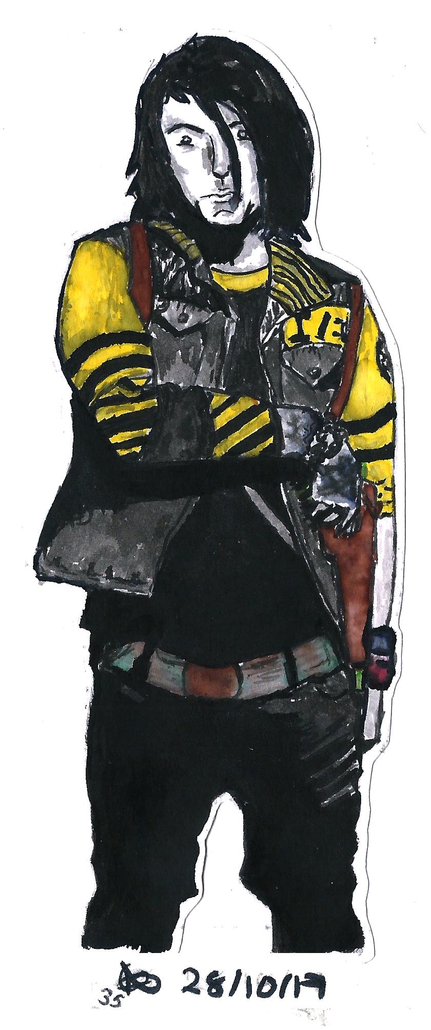Frank Iero (Ink & Markers)