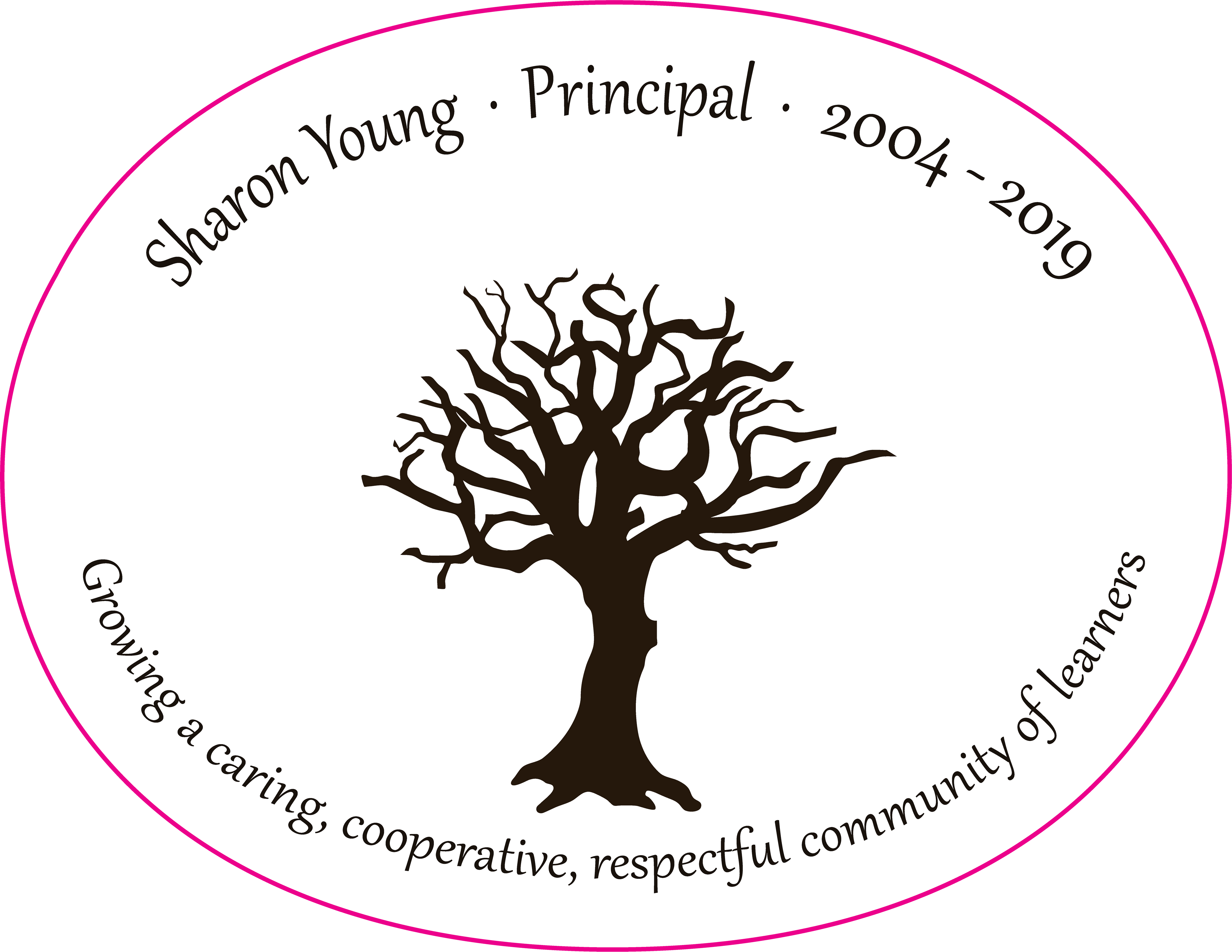 Design file preparation (for colored sea glass leaves/tree mosaic) for Retirement plaque/gift for school principal.