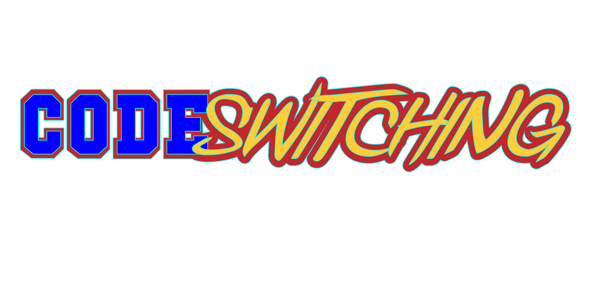 Earlier version of the Codeswitching logo/title