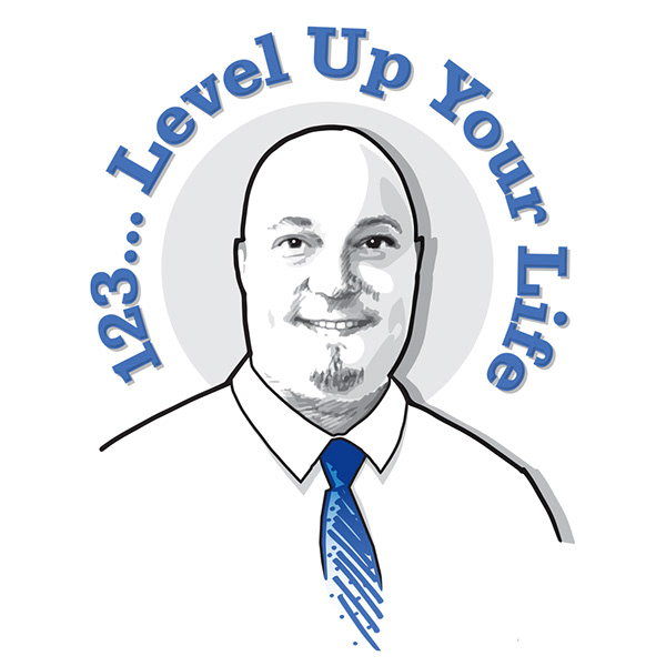 Michael Comfort 123... Level Up Your Life logo