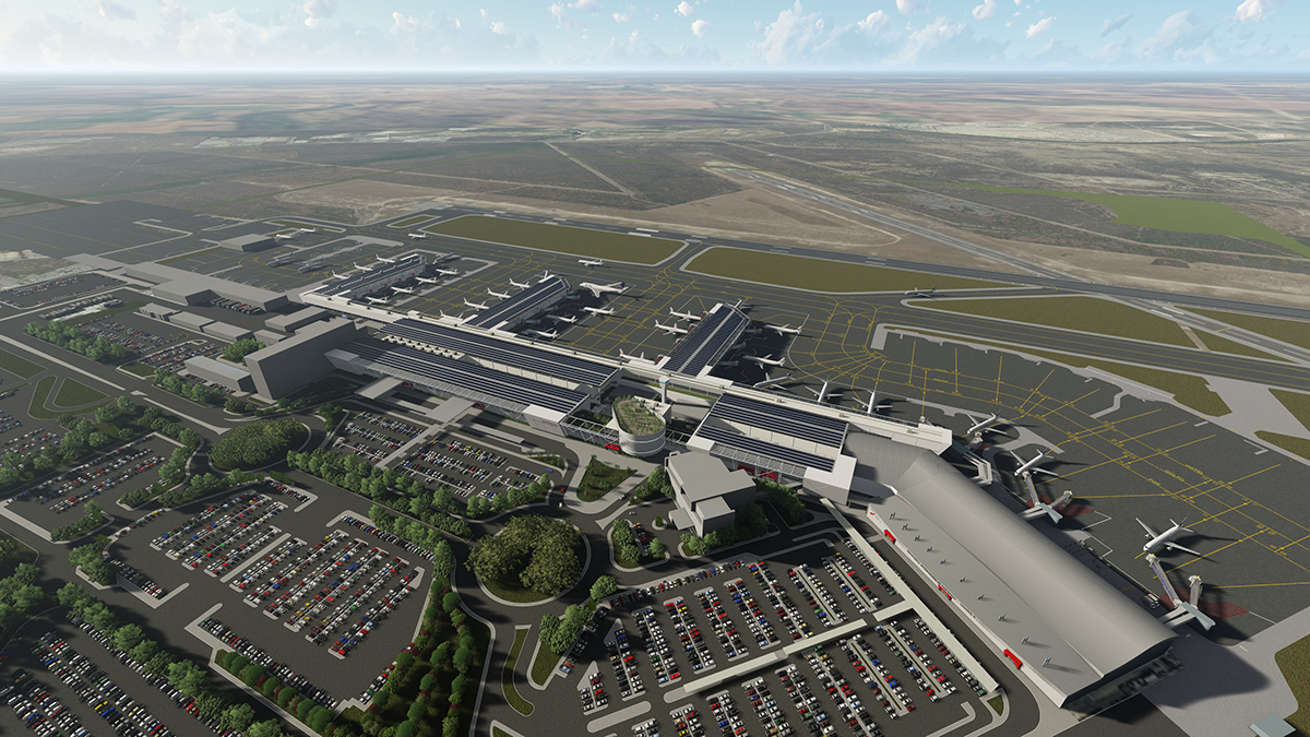 HTT arquitectura Aeropuerto de Monterrey