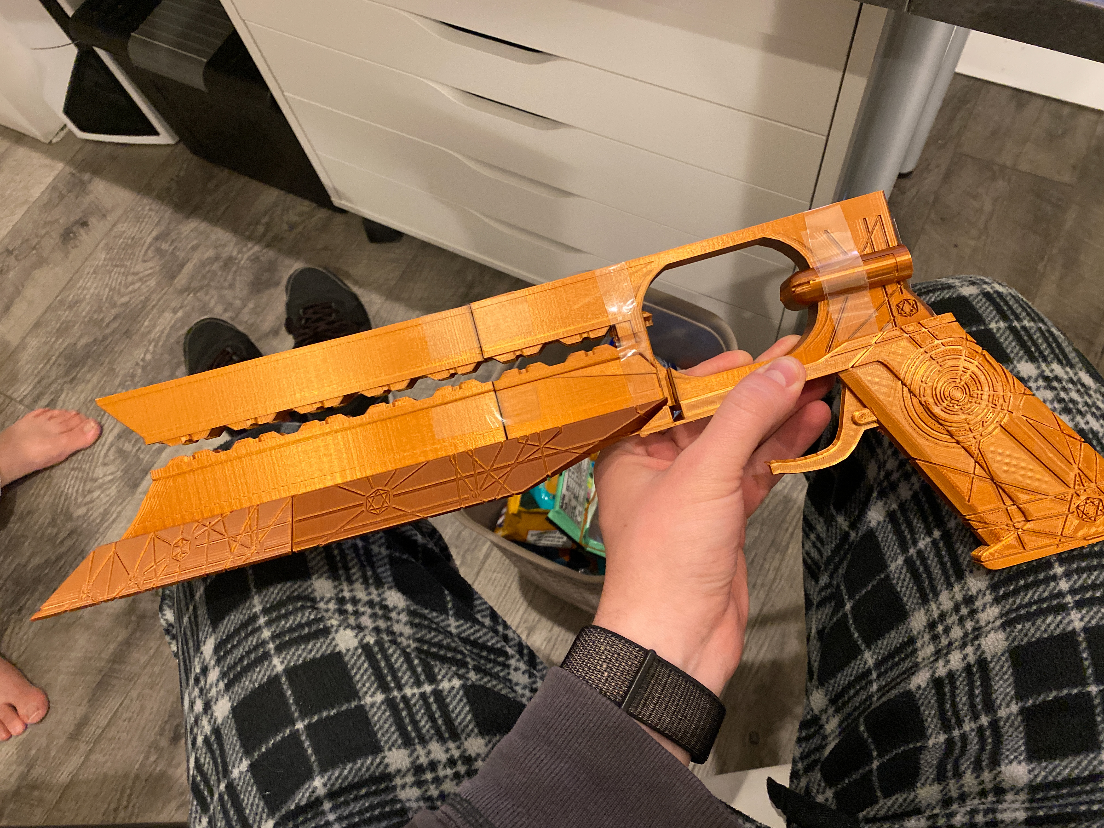 As this thing comes together, I realize just how big it is.