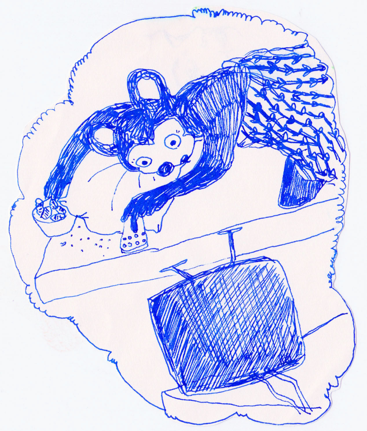 DESCRIPTION;INK ON PAPER;YEAR 2005 