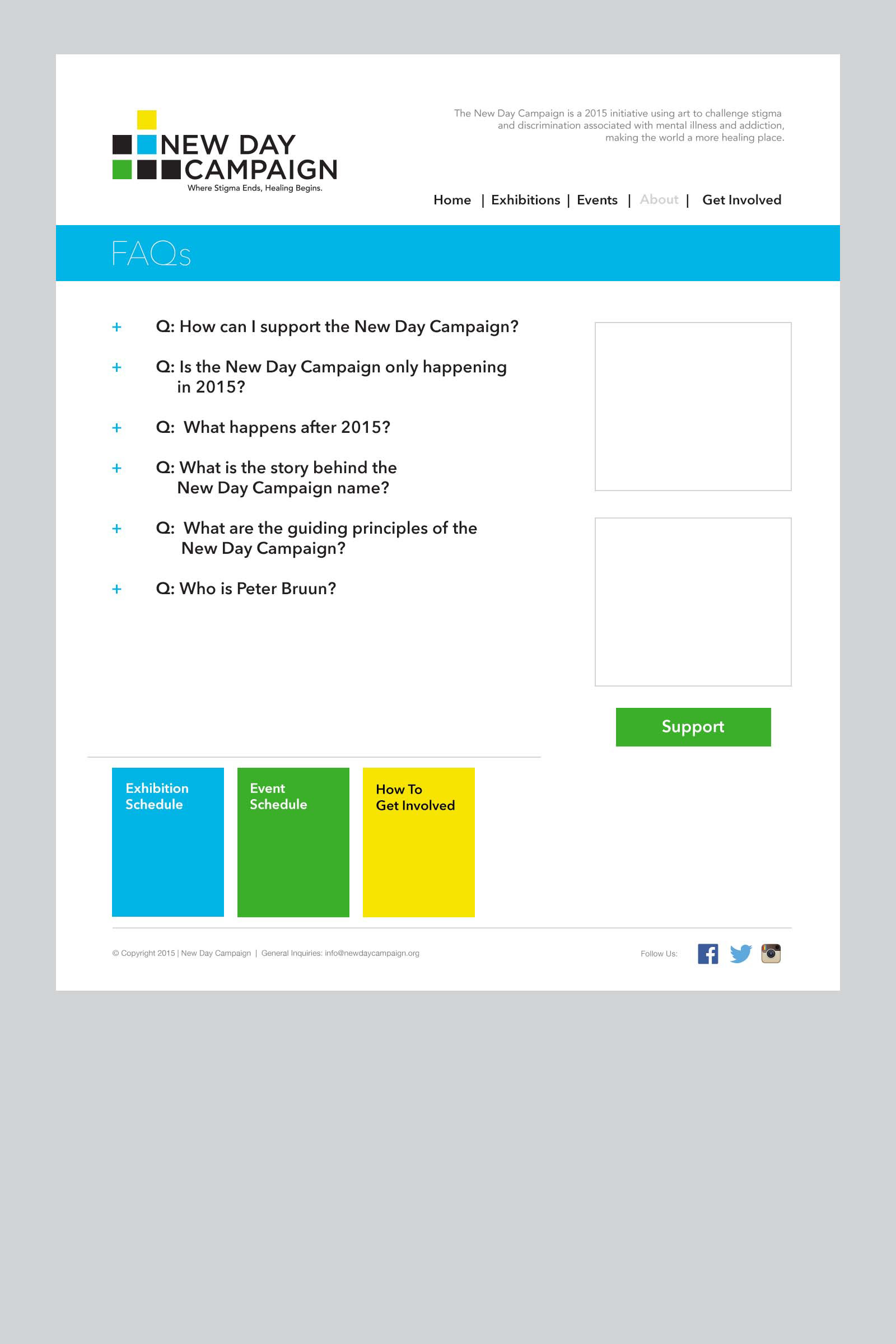 Interior Page (FAQs)