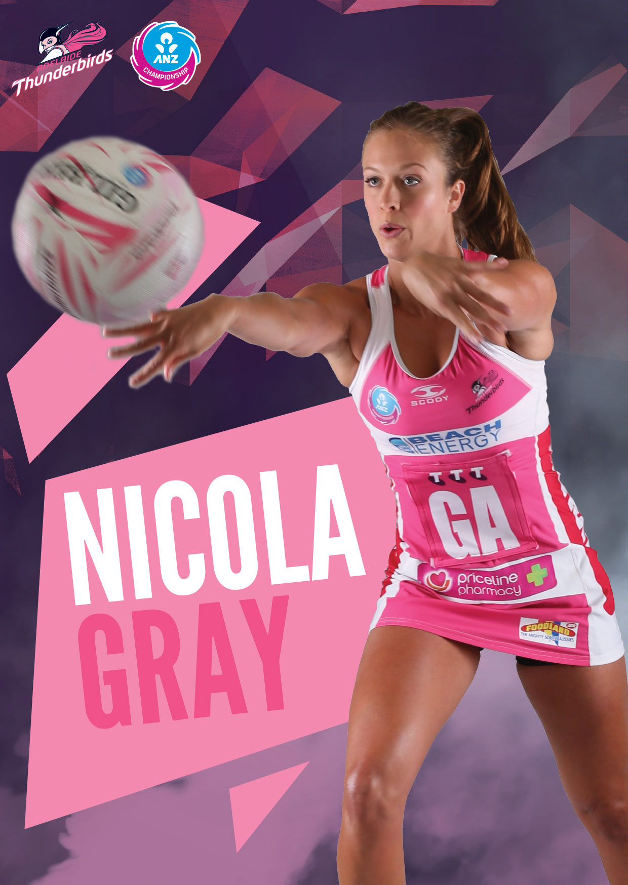 Atosha mccaw adelaide thunderbirds membership campaign