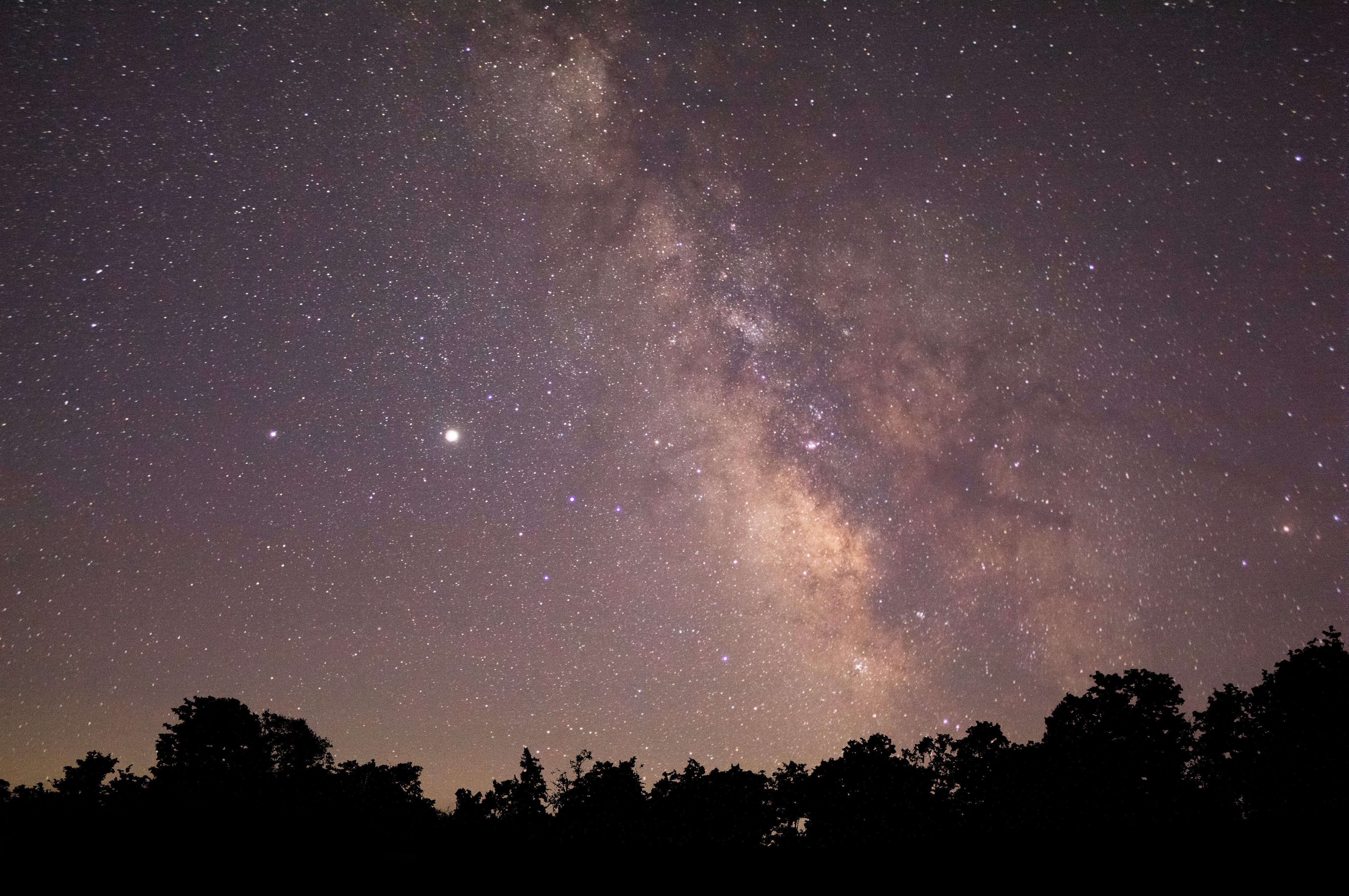 Milky Way over Cherry Springs State Park Pa