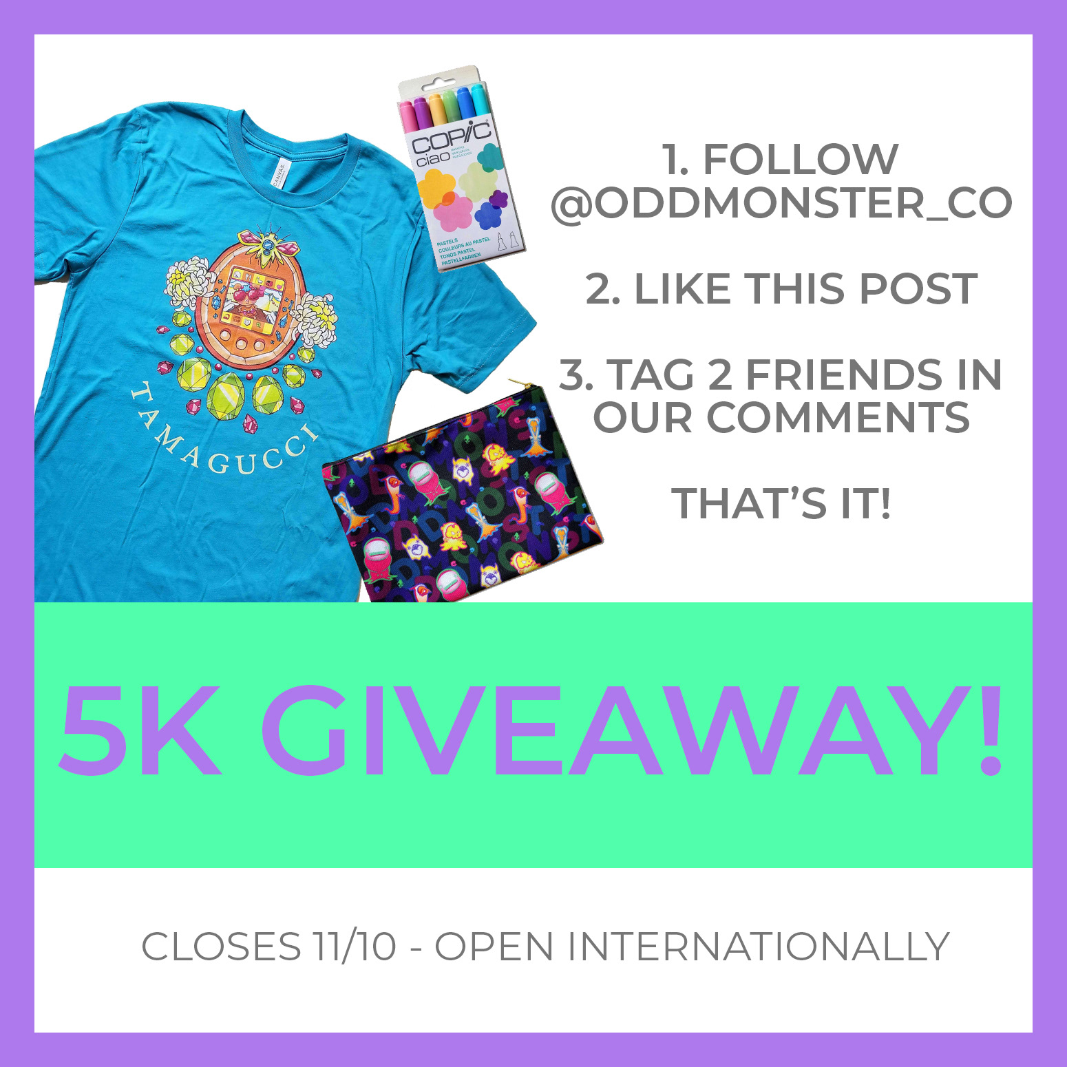 giveaway instagram post