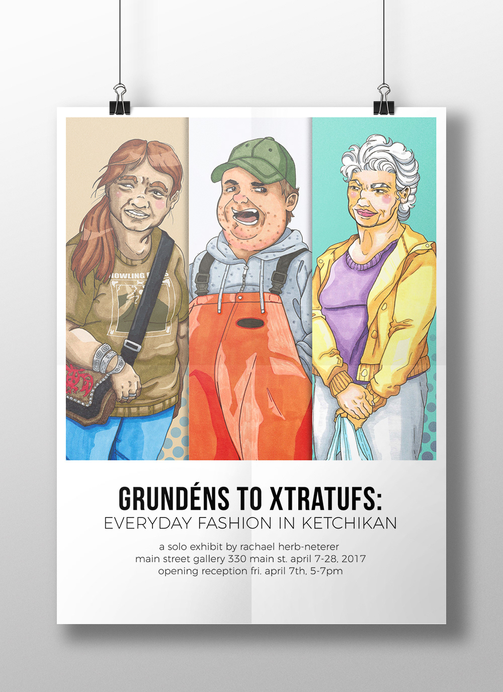 art show poster
