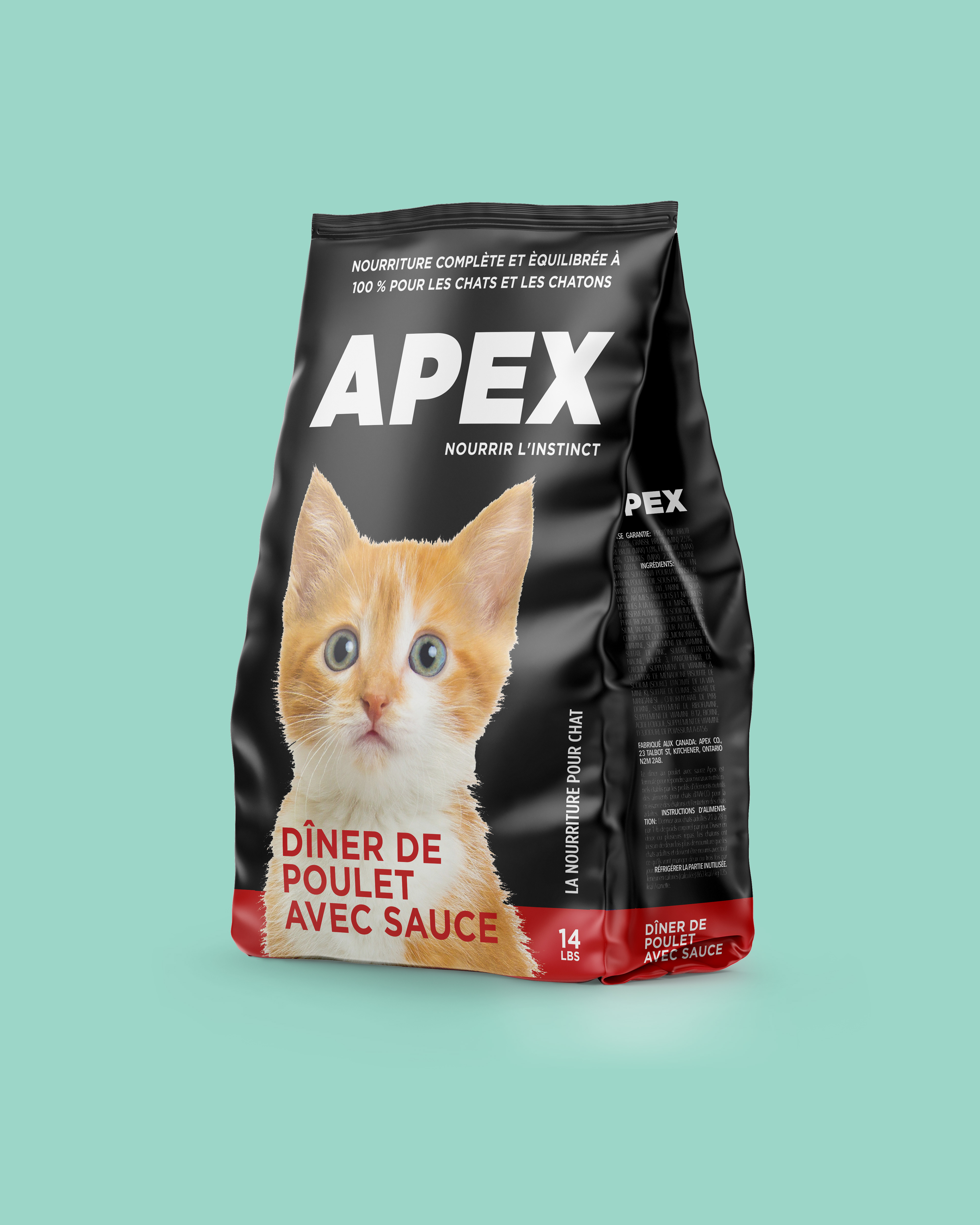 Skye Kingsley Pet Food Packaging