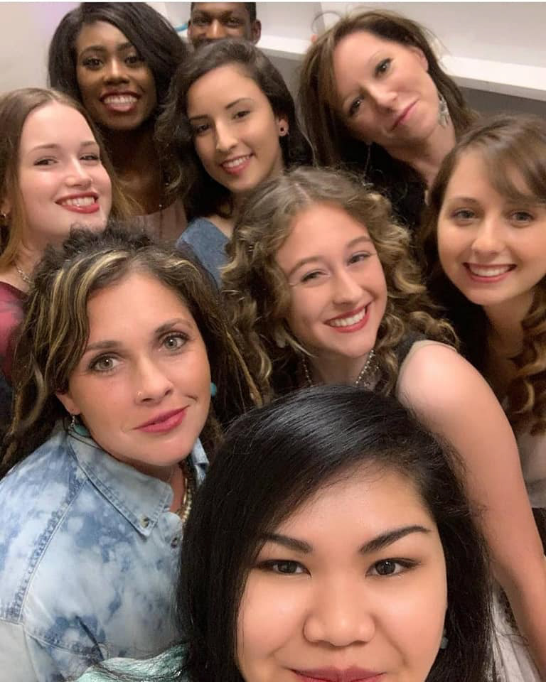 imeraki fashion show backstage