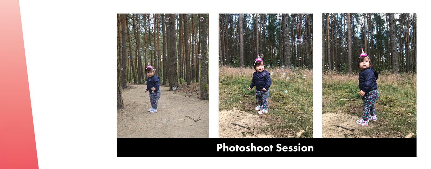 Photoshoot session in Dobra, Poland for baby's one year photoshoot
