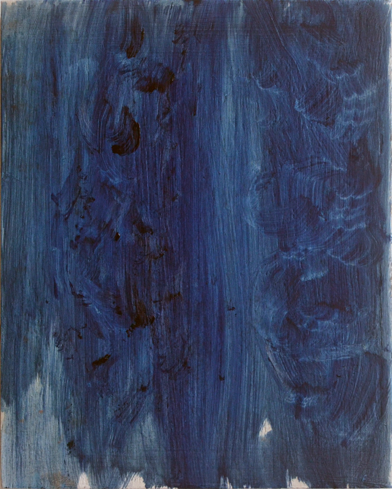 Pruik, 2021, 15 cm x 12 cm x 4 cm, Olieverf op houten paneel