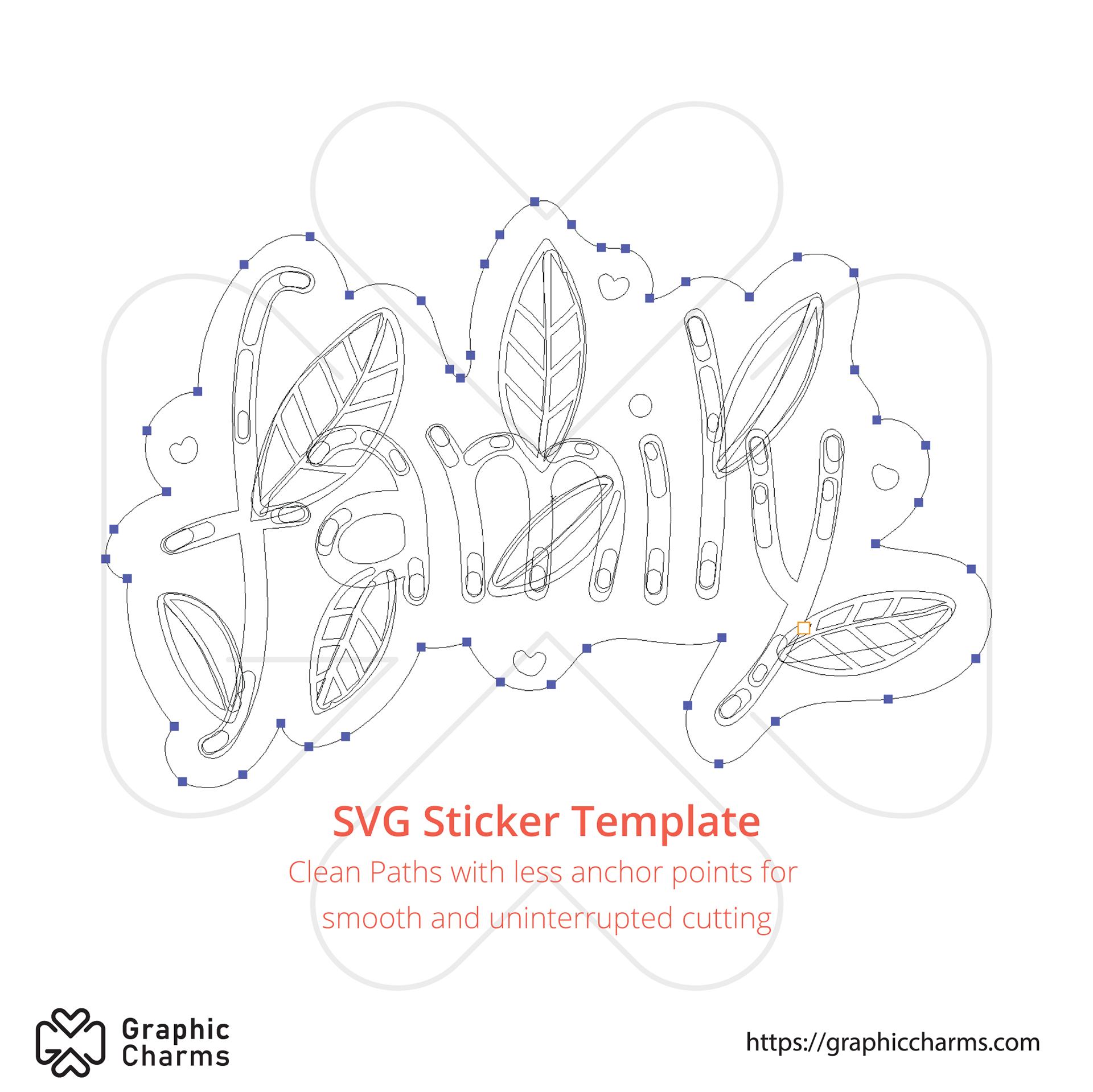 Download Graphiccharms Family Svg Graphics Sticker Design Template PSD Mockup Templates