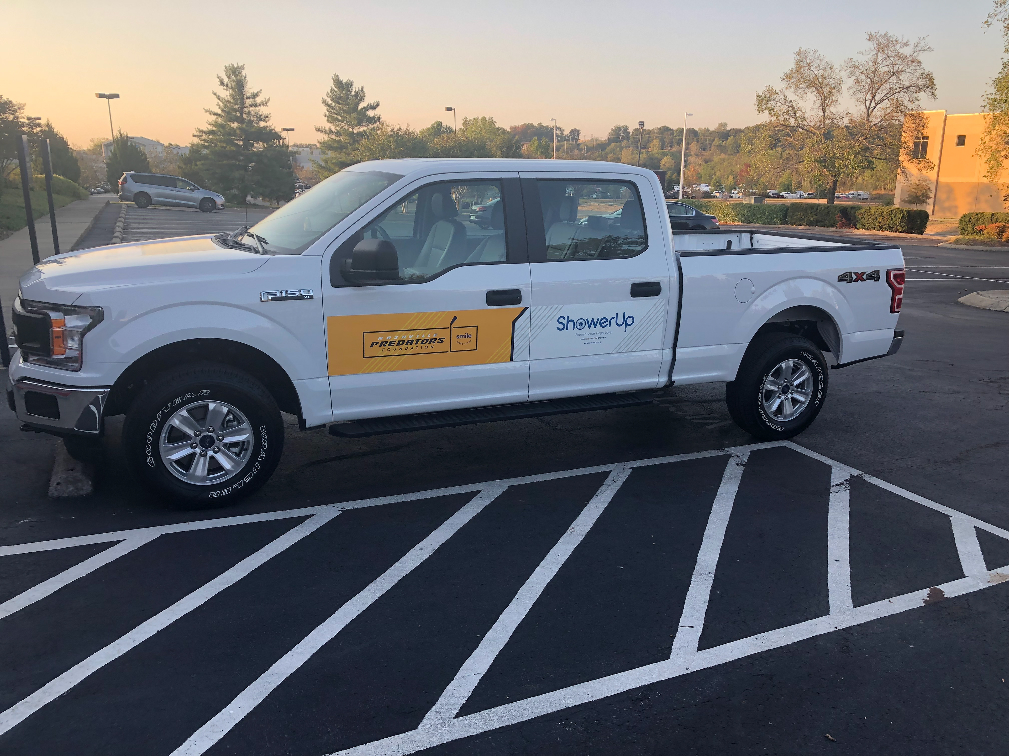 Nashville Predators Foundation - Shower Up - Ford F-150