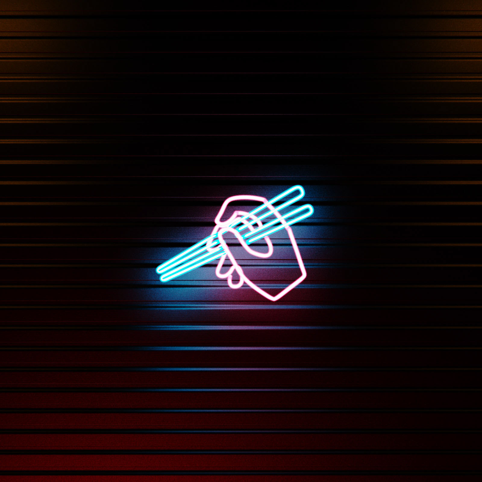 Alexander Moy Chopsticks Neon Sign