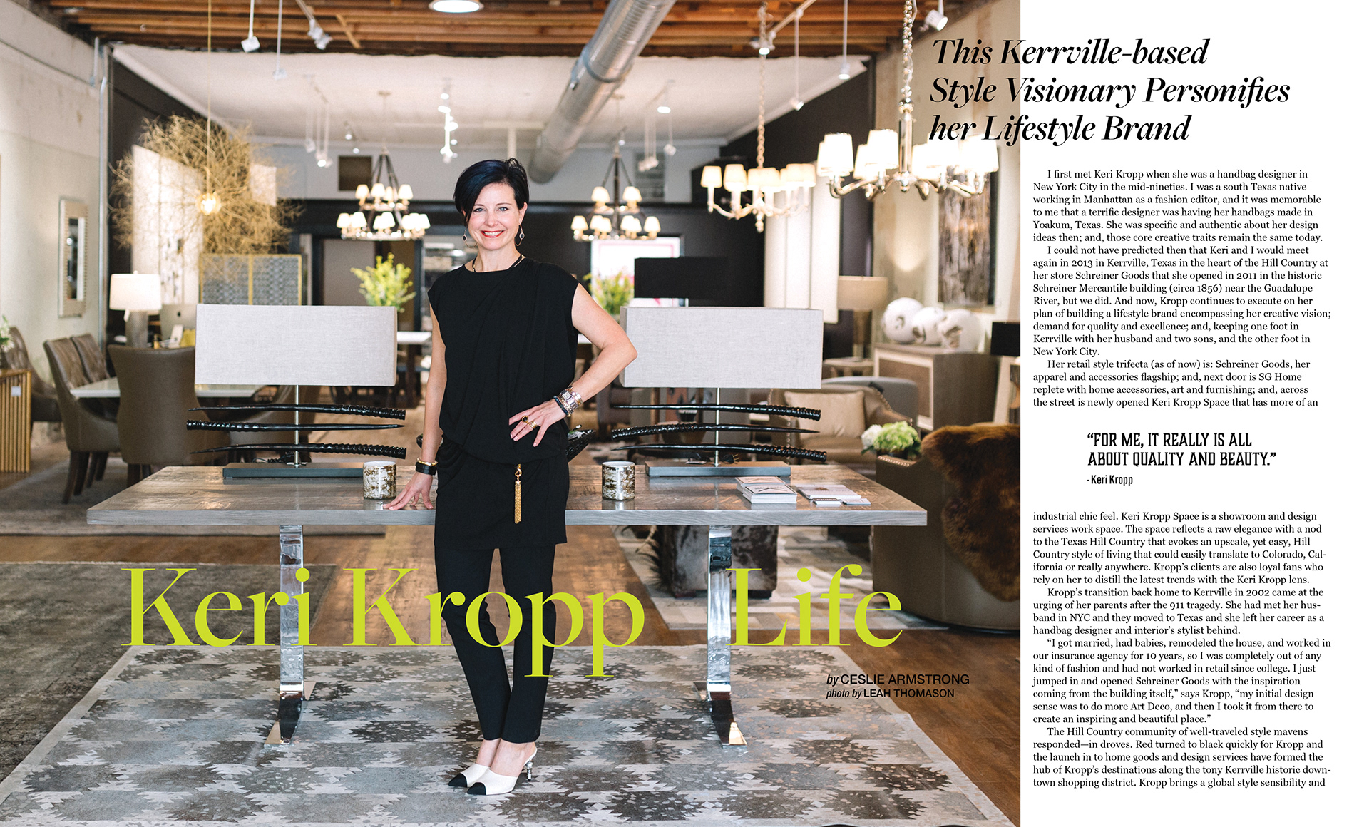 Stephanie Locke LIMESTONE Magazine