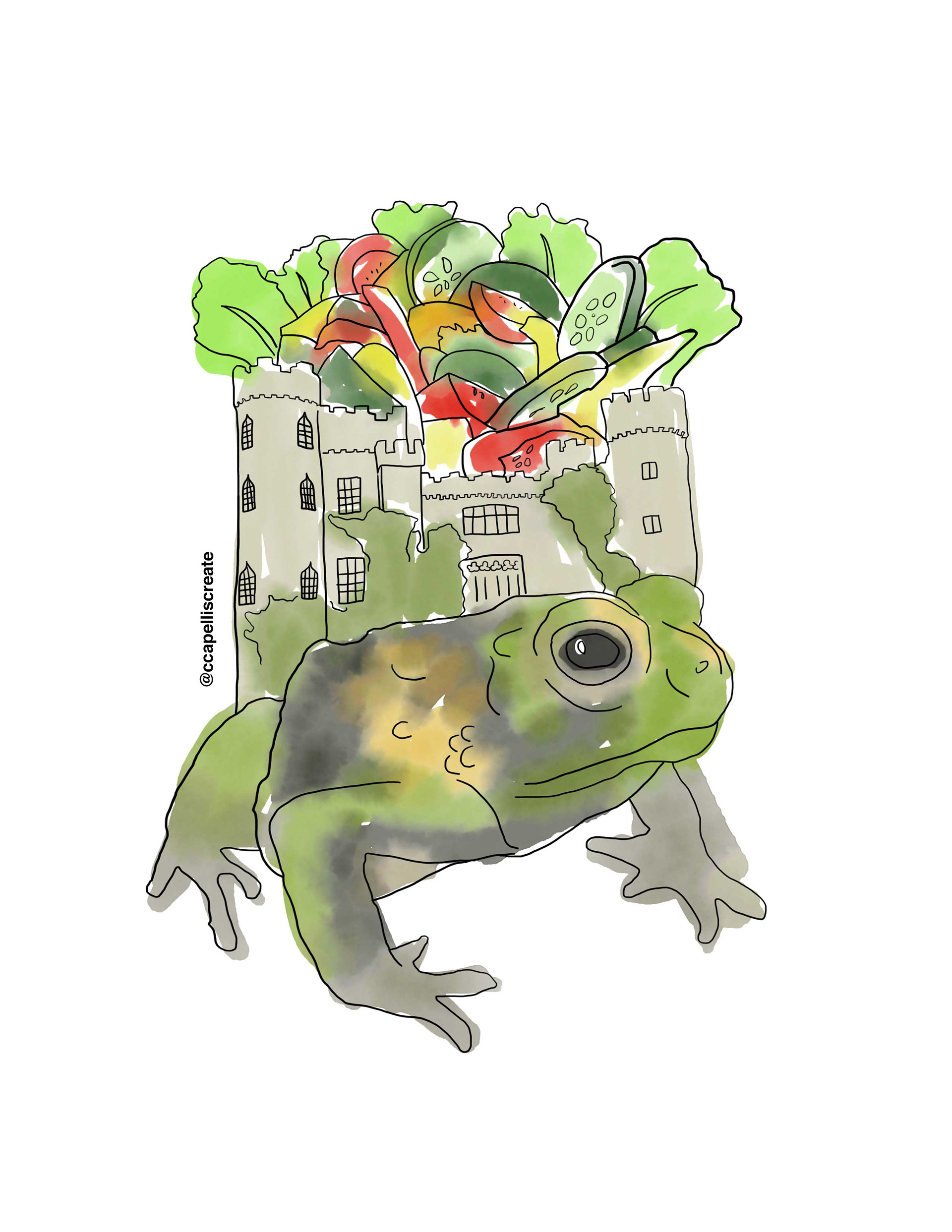 October 10 - Dublin, Salad Toss, Toad