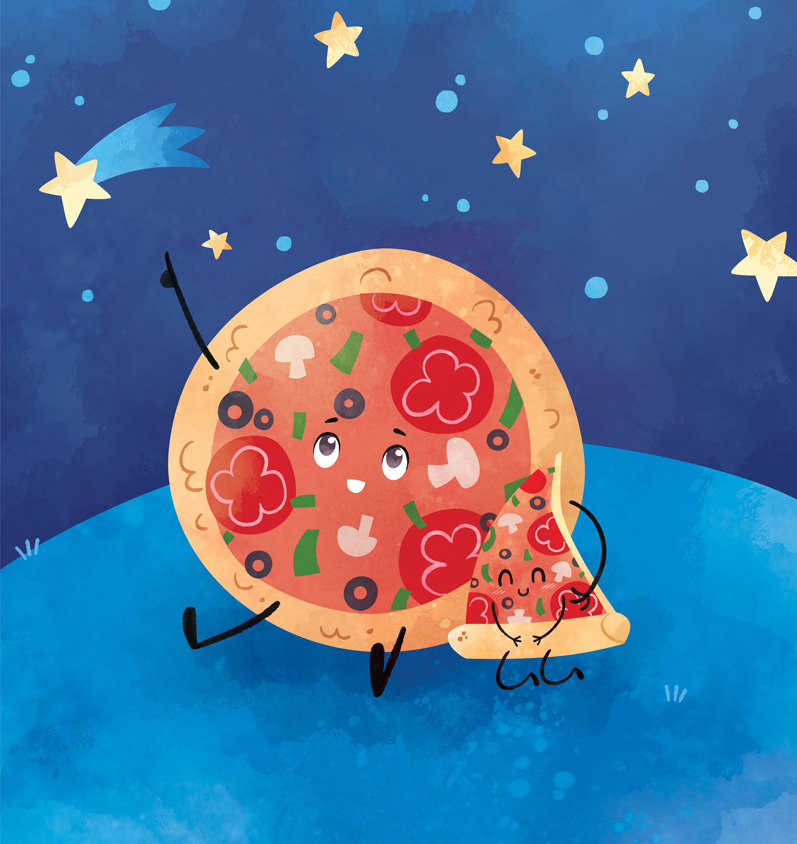 Donut Give Up interior illustration, Sourcebooks