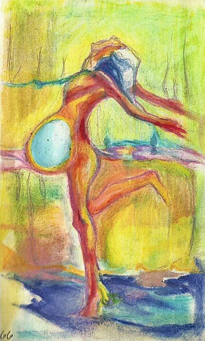 Grace Gebhard Expressive Colour Figures