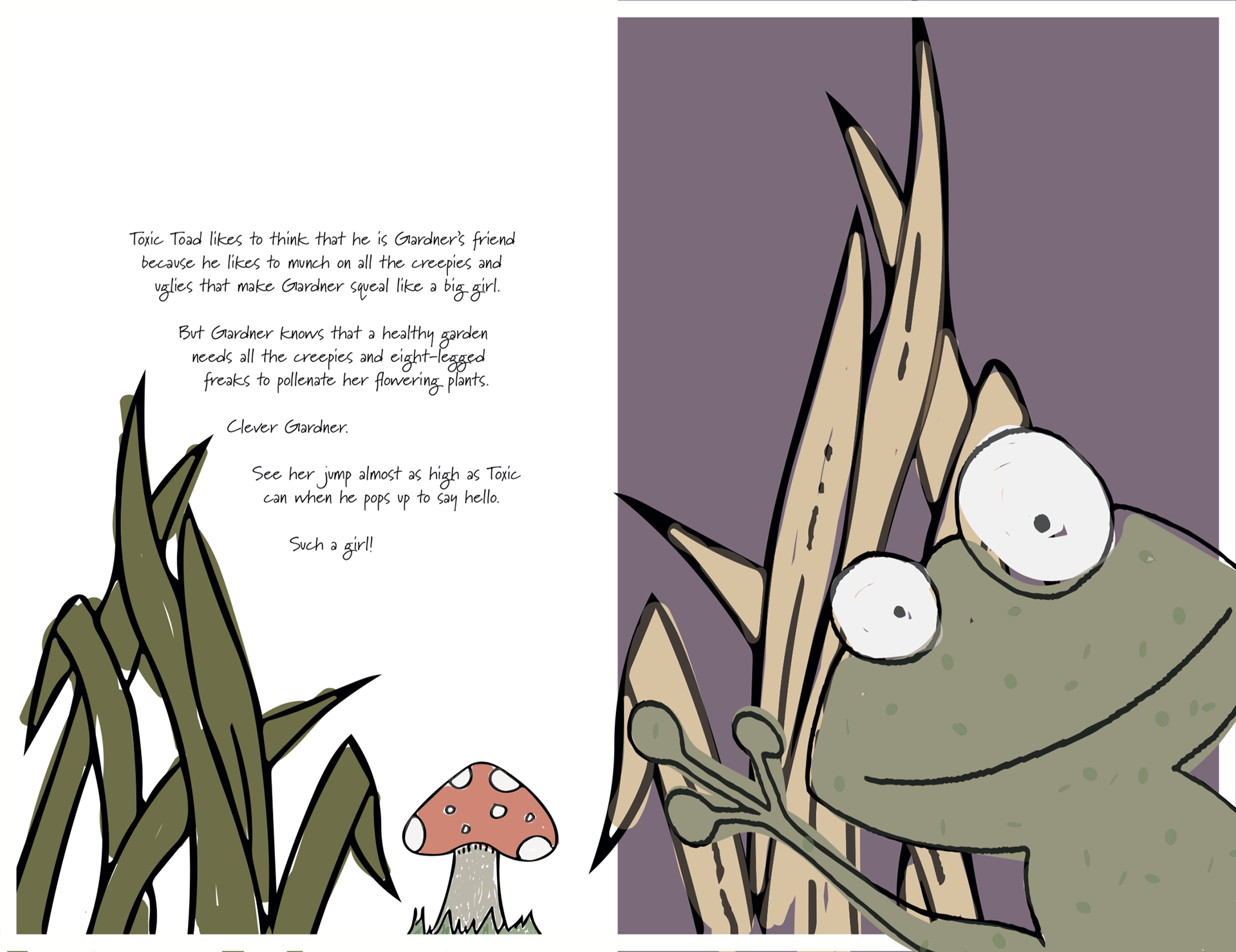 Gardner's Garden Character, Toxic Toad