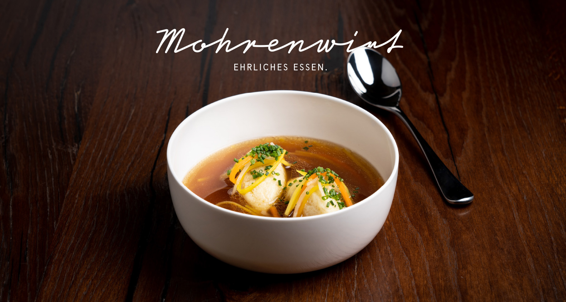 Mohrenwirt Graz, Ehrliches Essen, Griesnockerlsuppe