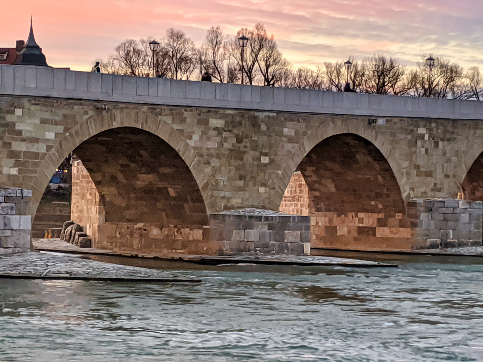 Stone Bridge Regensburg Germany