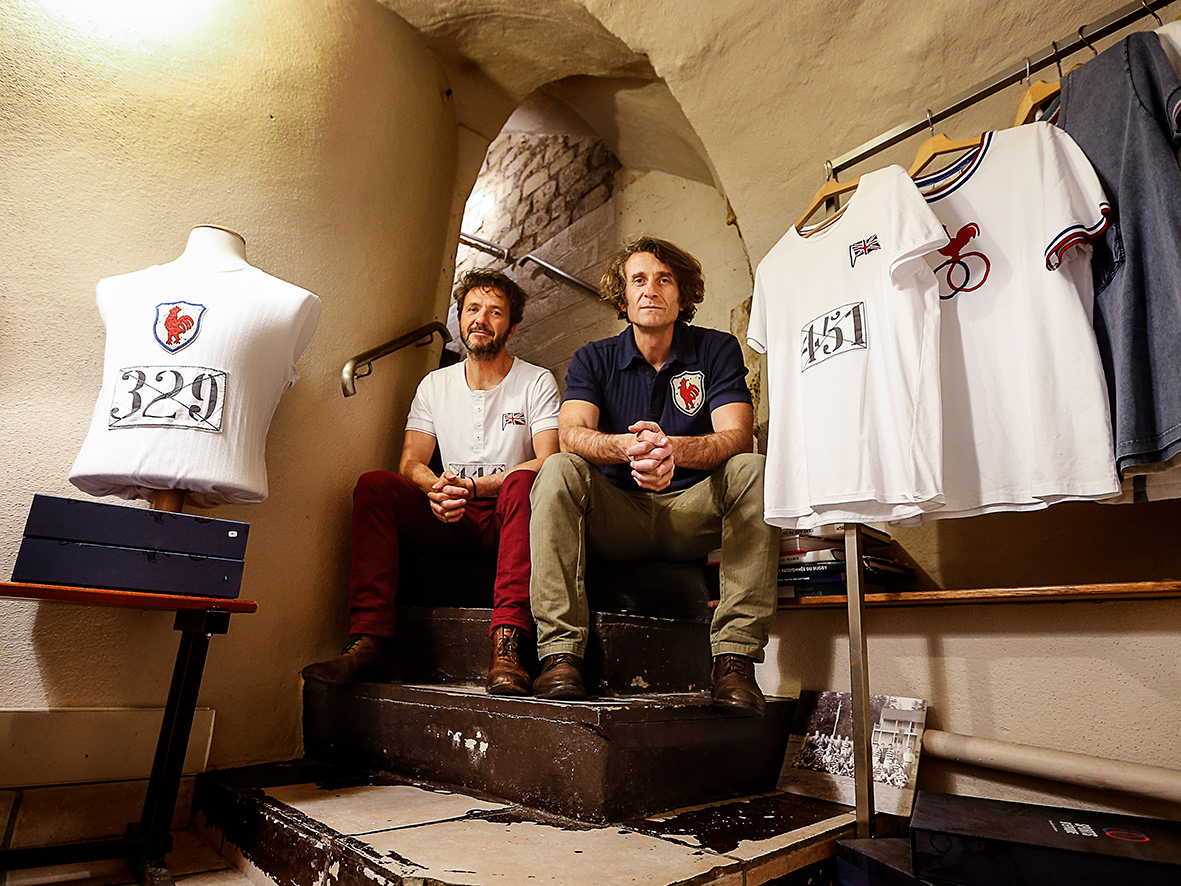 Sports d'epoque, Benoit et Thierry d'Argenlieu.