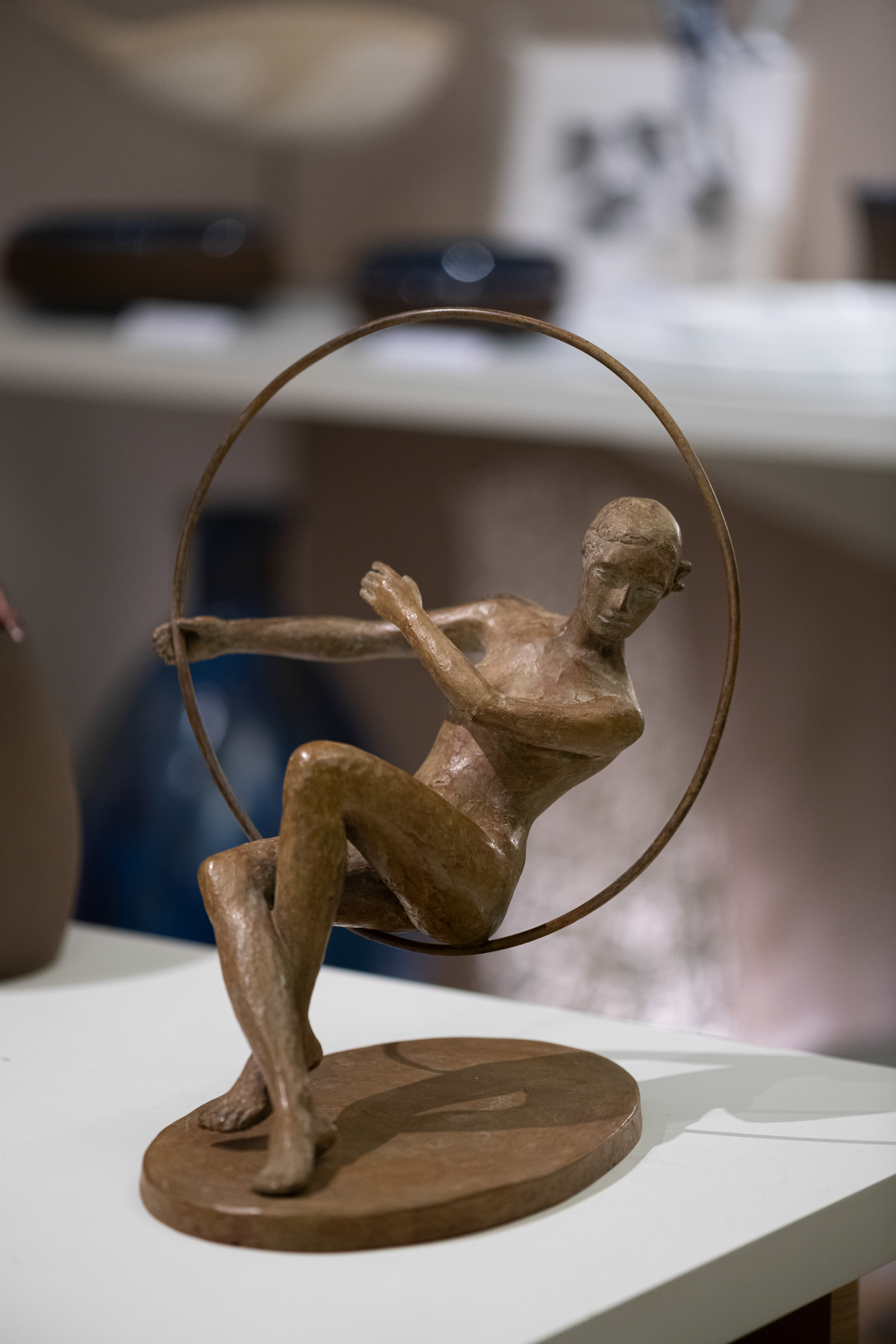 Bronze numéroté - Equilibre sur cercle - 3000€