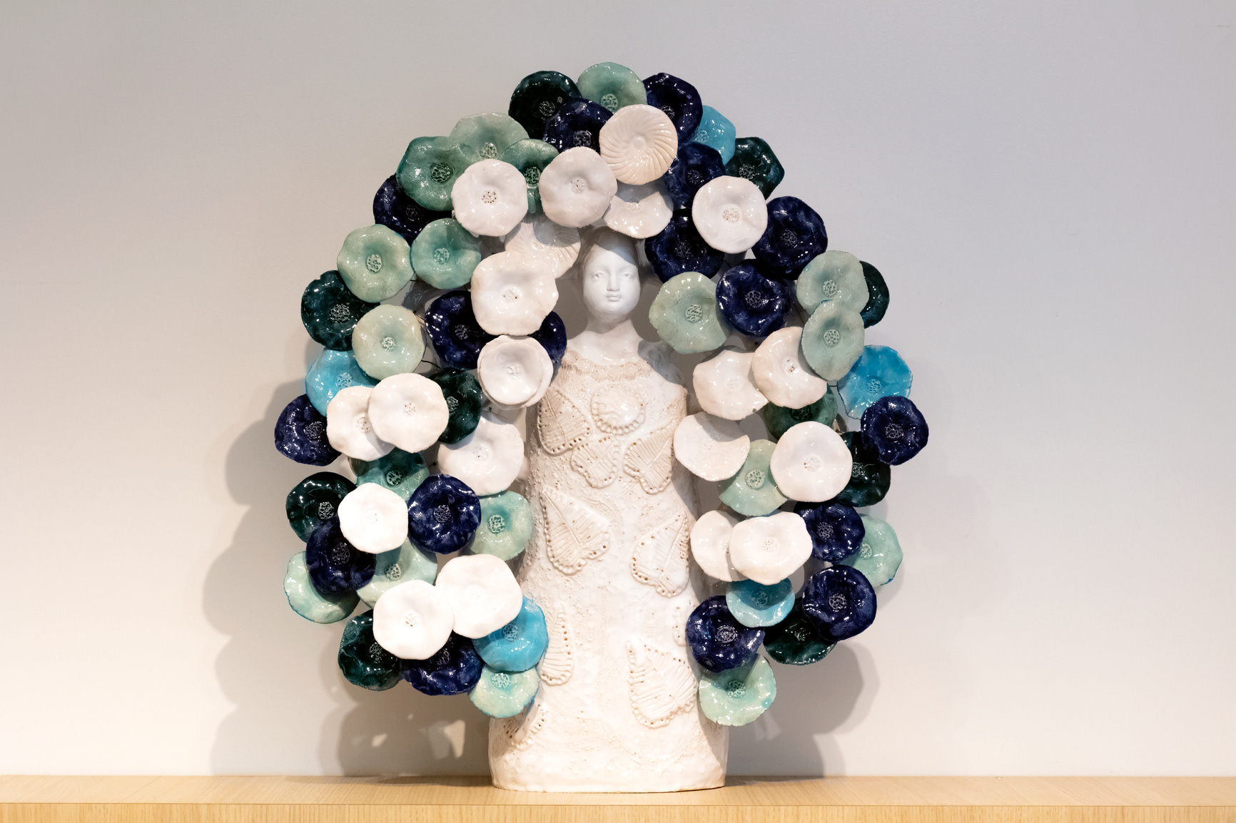 Arbre de vie Bleu en faïence - 1600€