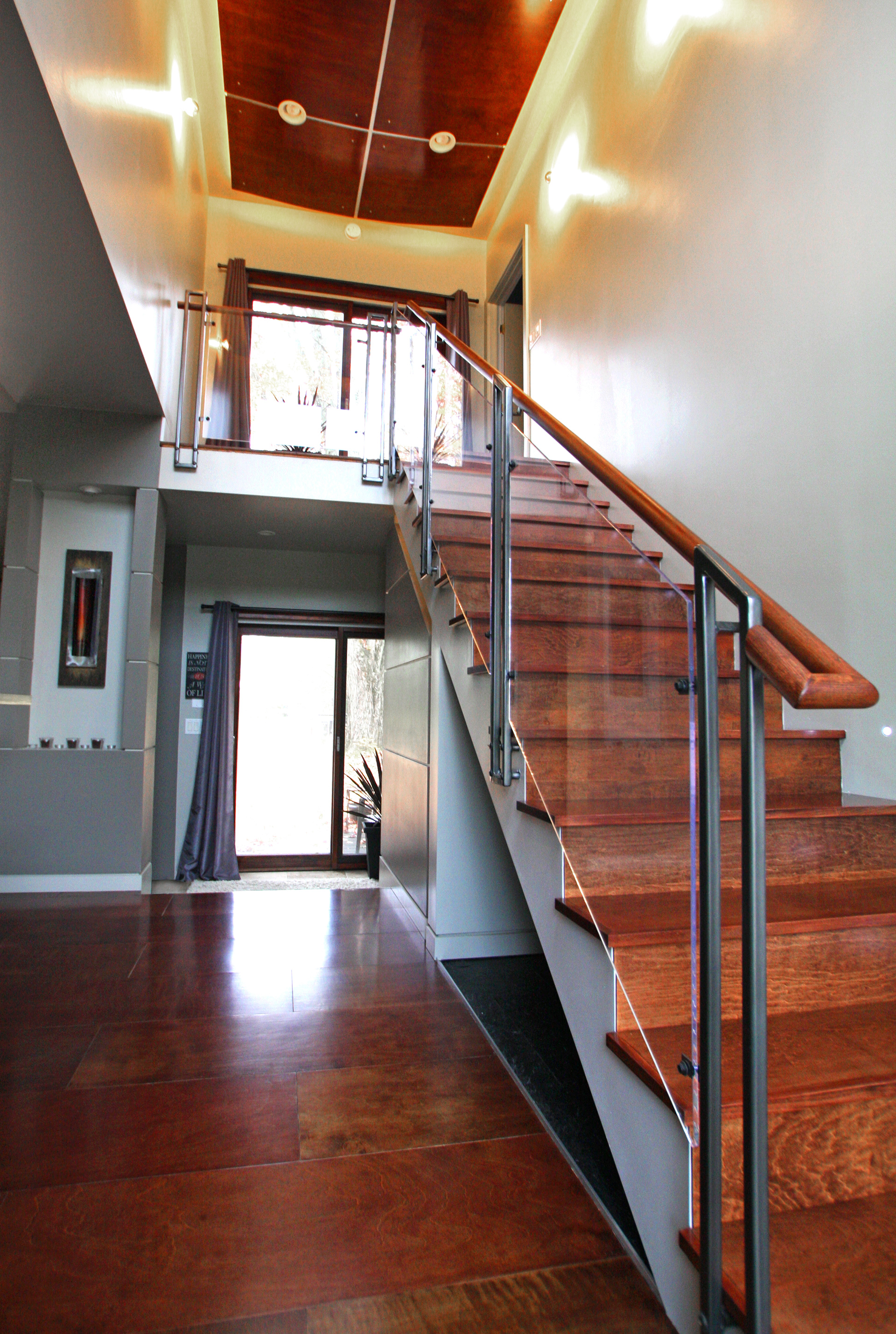 Custom Entry Stair