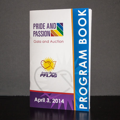 Greater Boston PFLAG Pride and Passion event material
