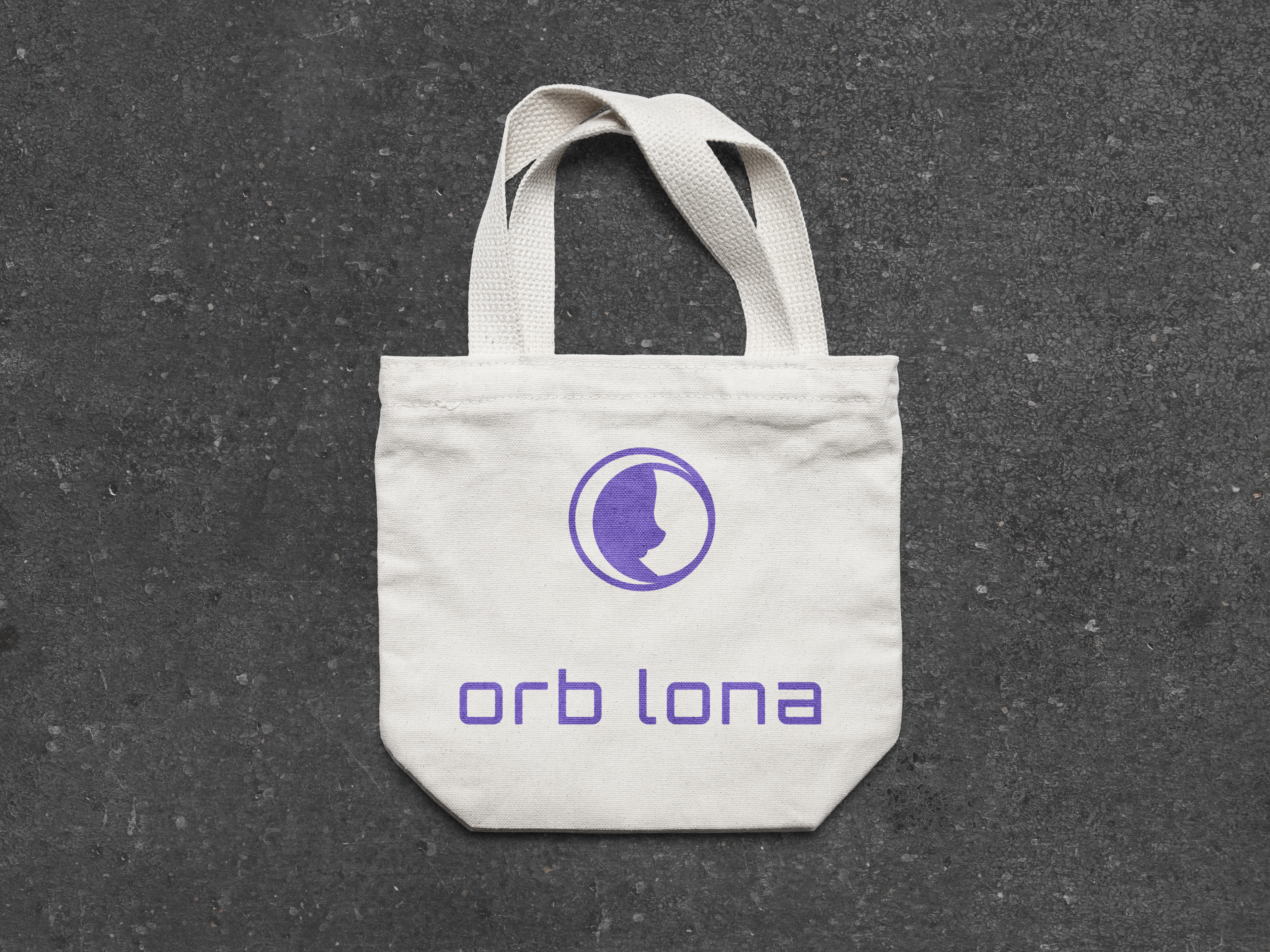 Orb lona tote bag