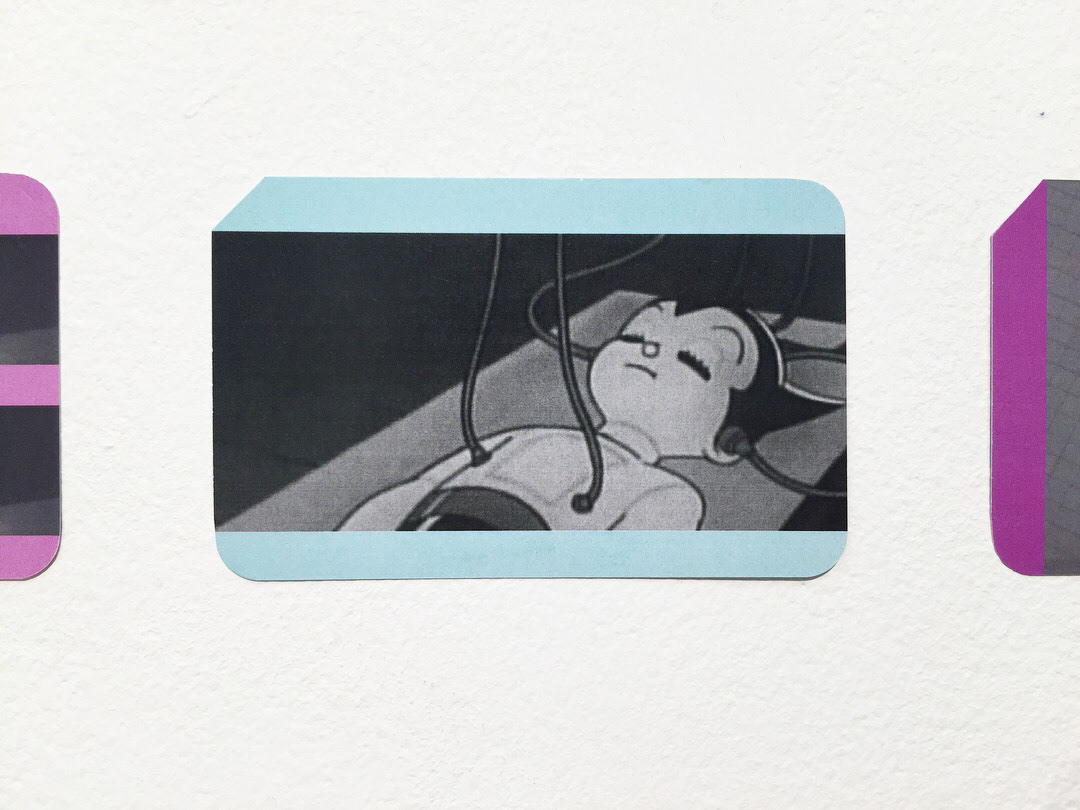 Blue Retrocard