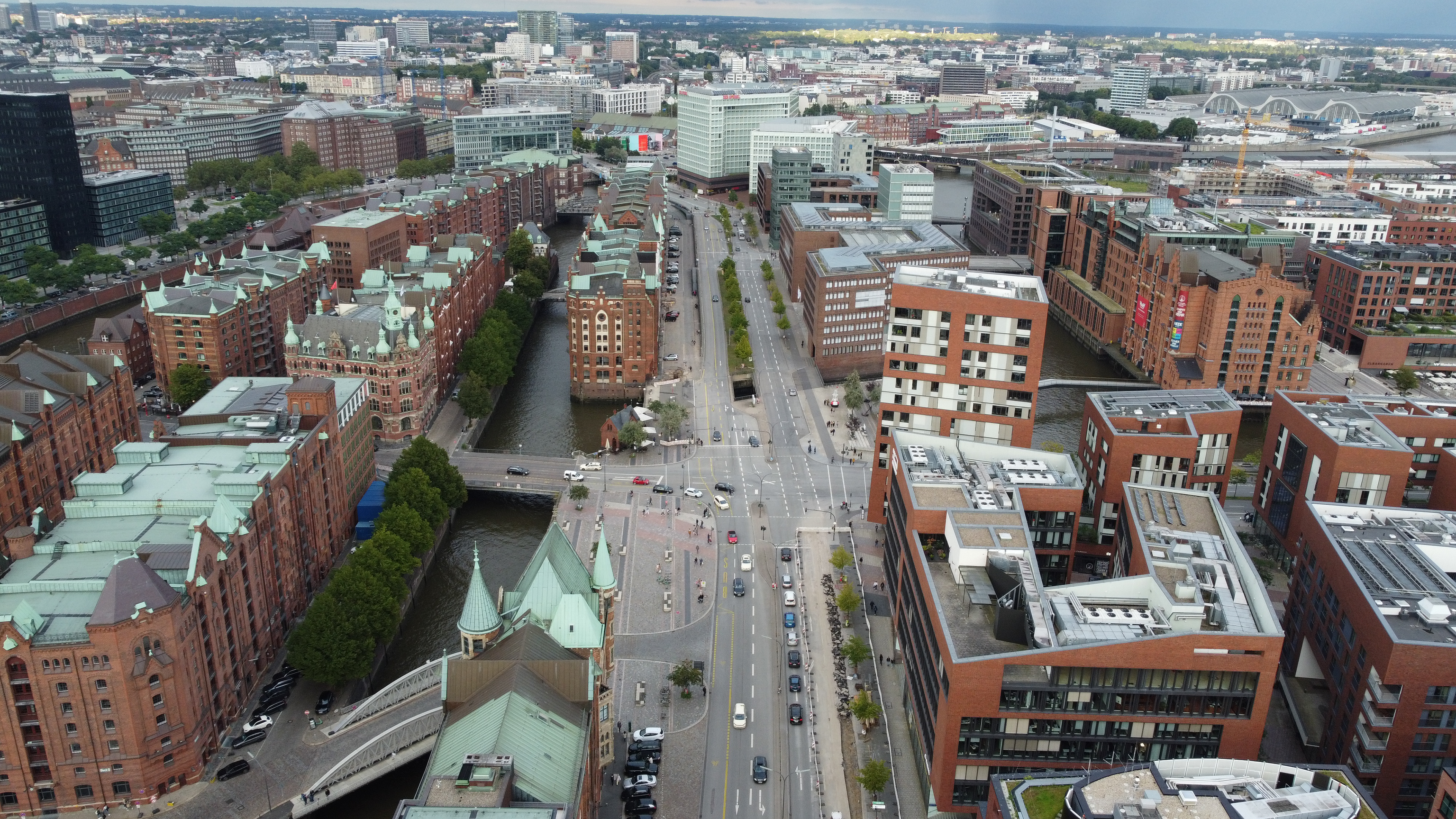 Straße Am Sandtorkai