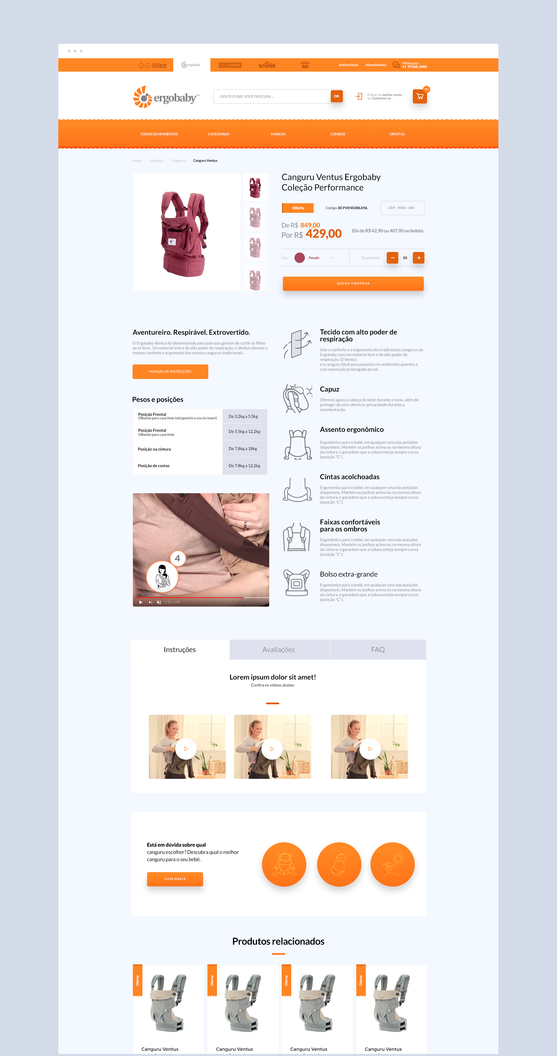 Ergobaby - Produto