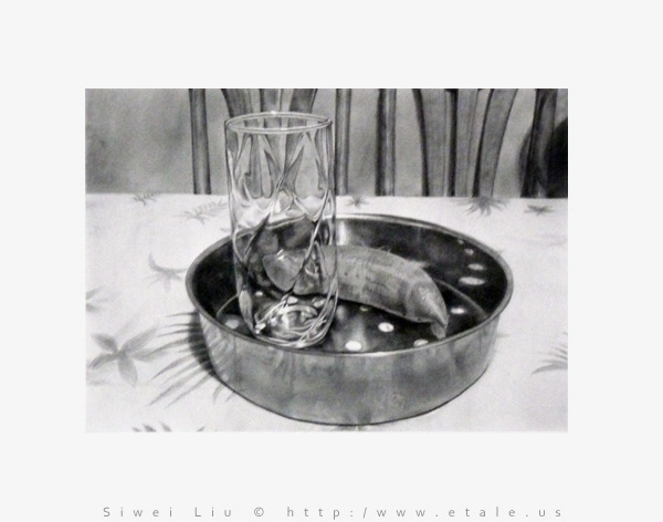 Yam | 2009, pencil graphic