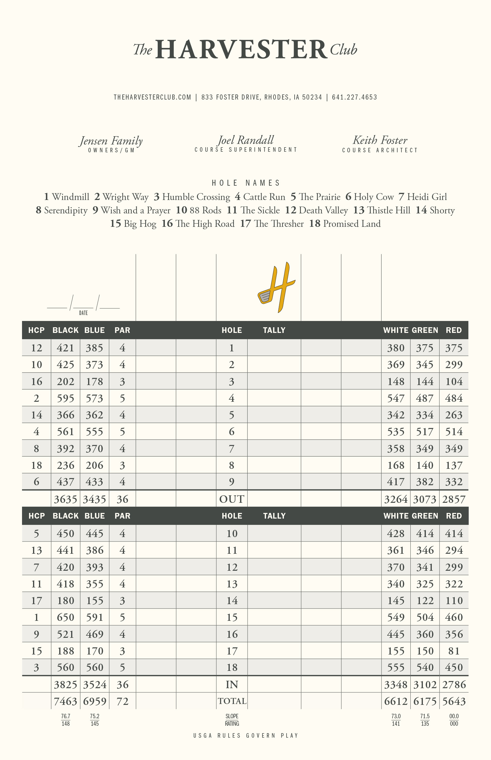 Kendel Smith The Harvester Club