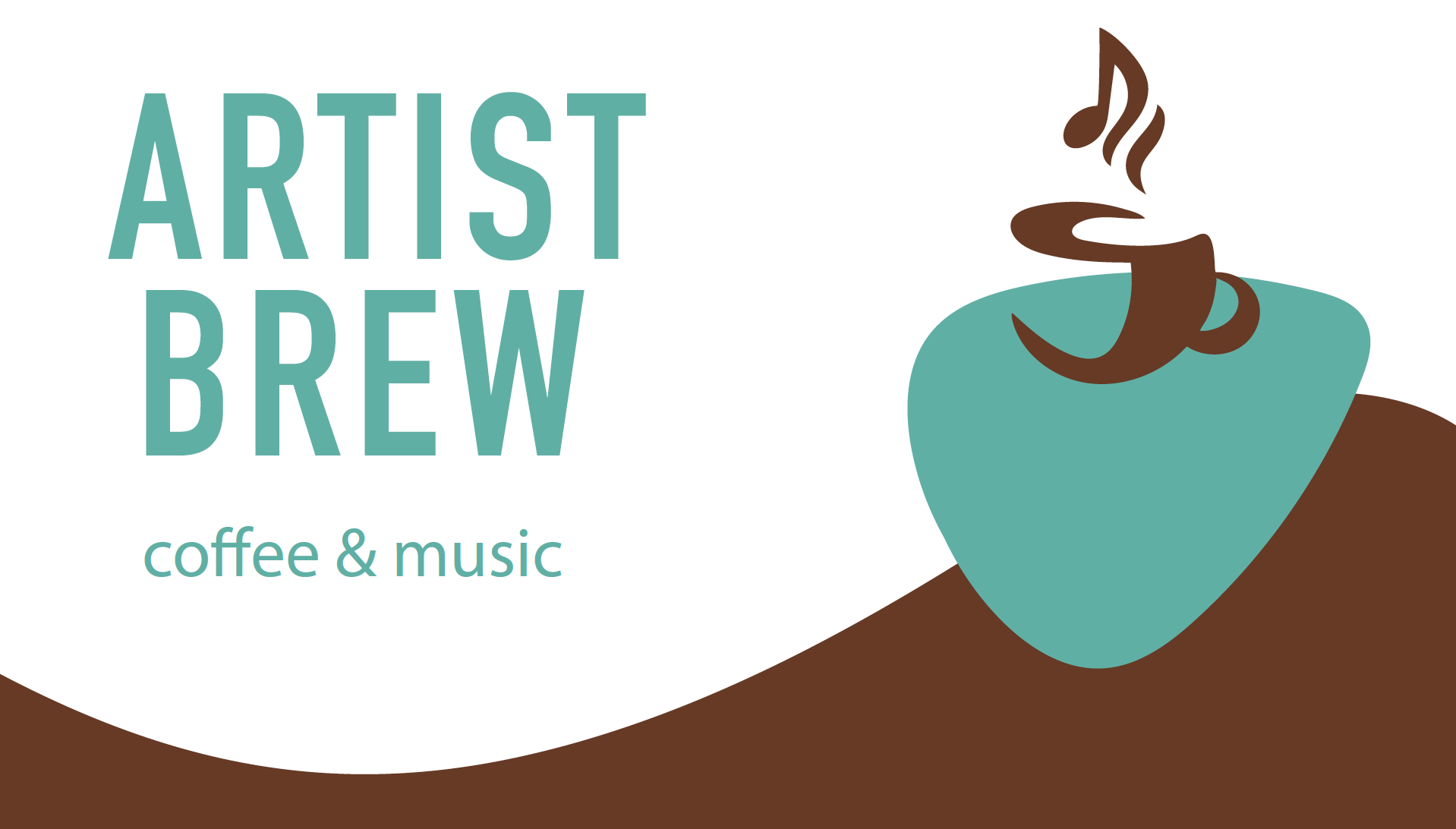 Artist Brew business card (front)