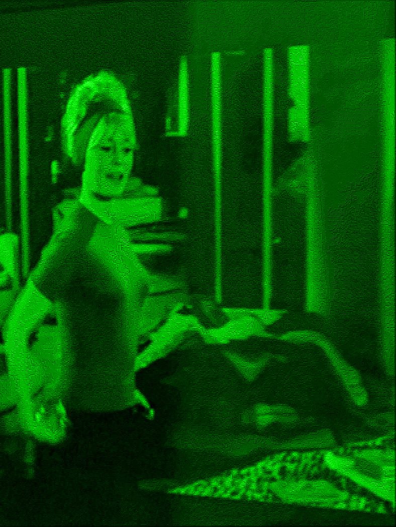 Green monochrome green redering